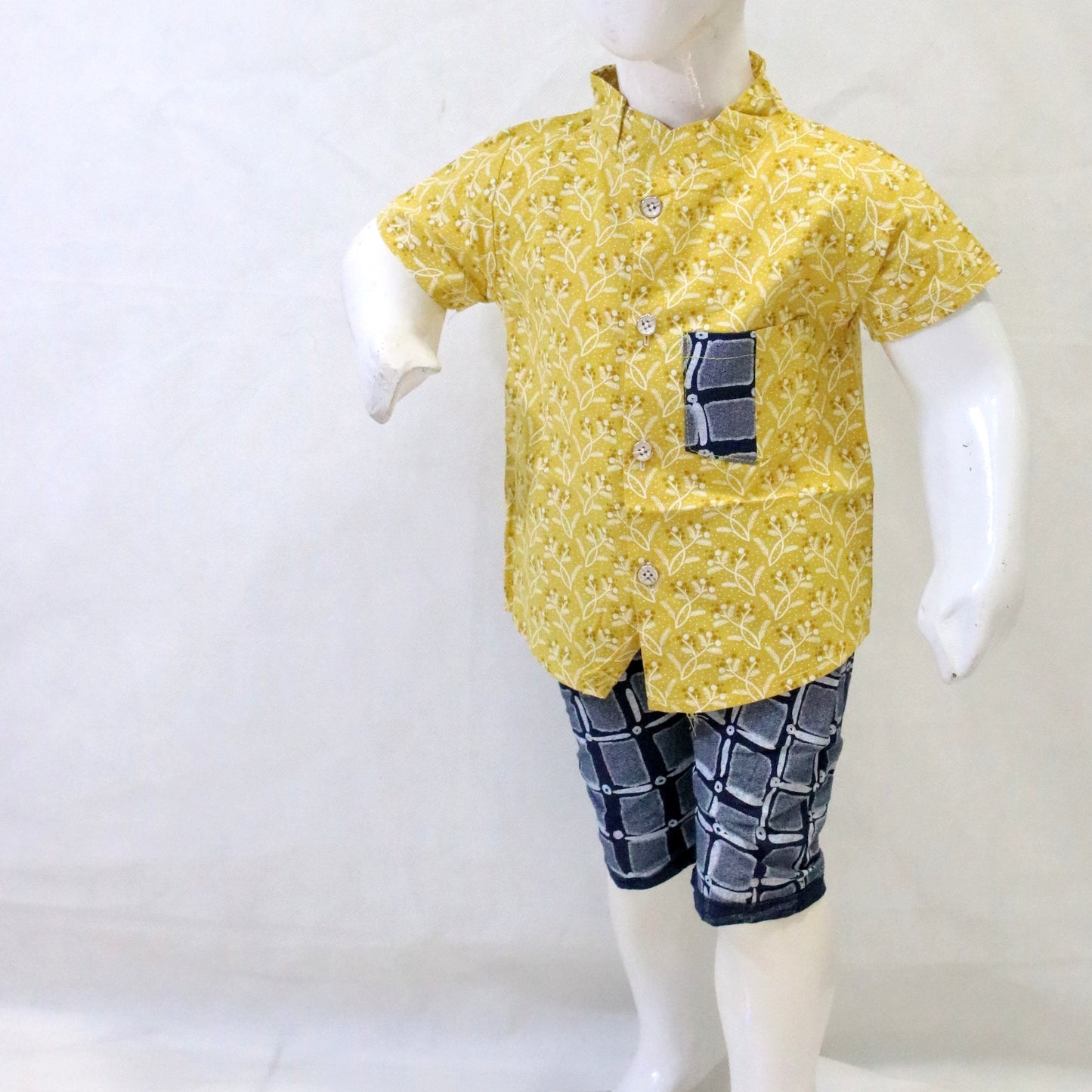 Baby Boy Cotton Printed Suit