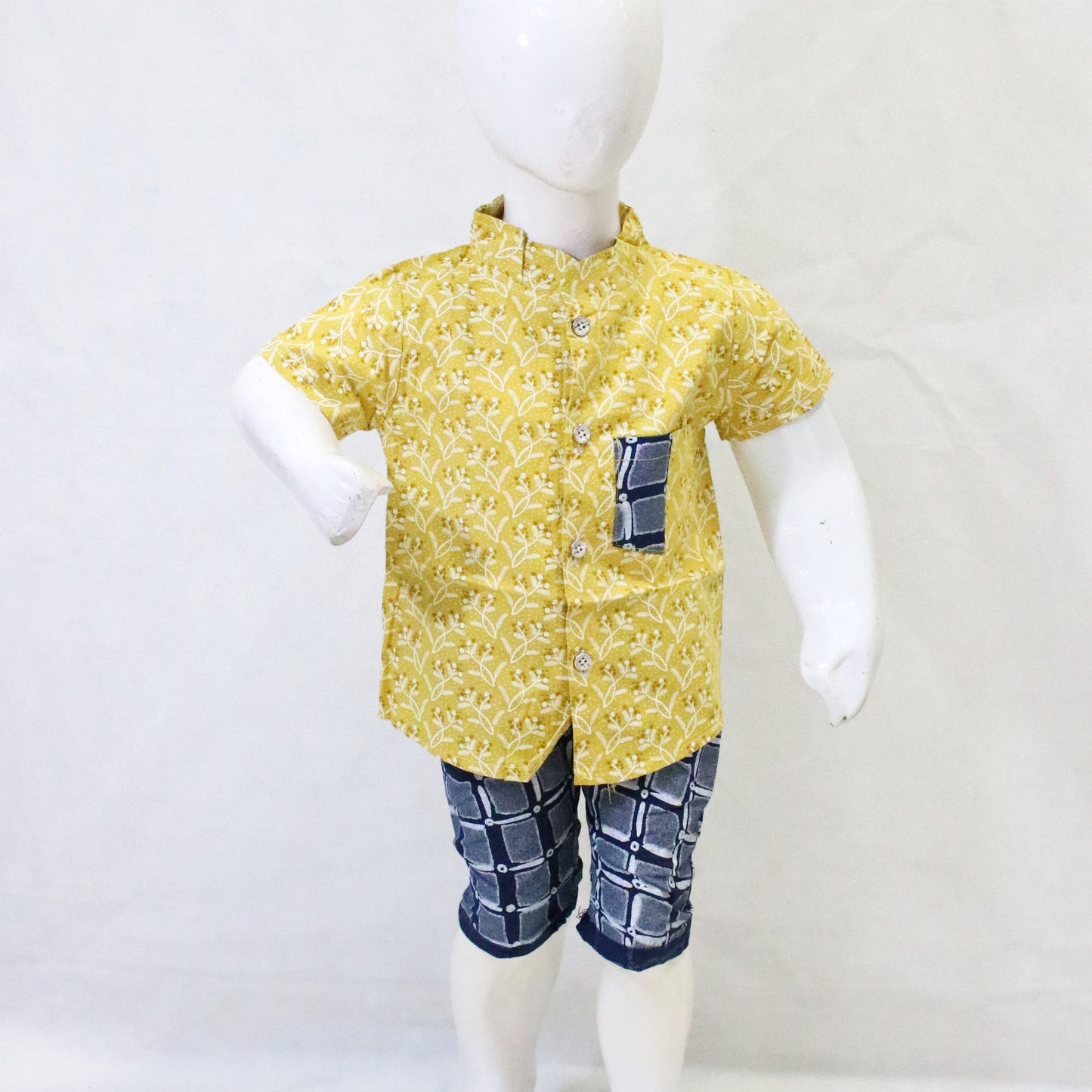 Baby Boy Cotton Printed Suit