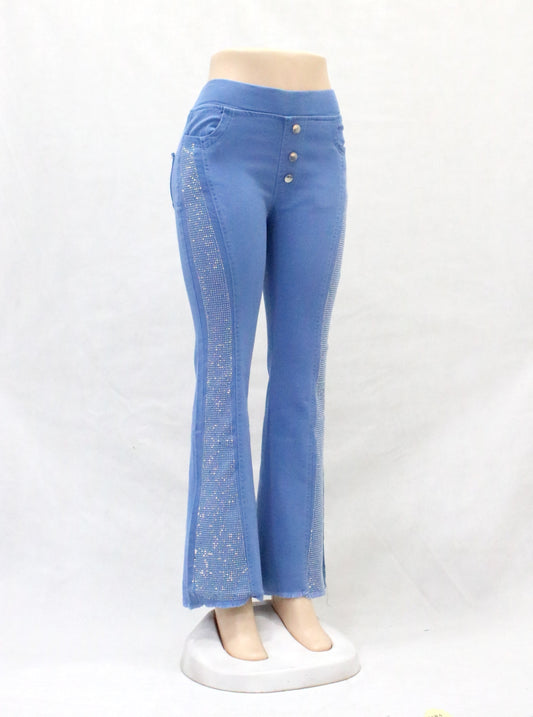 Women Jeans Flare Stone Pent